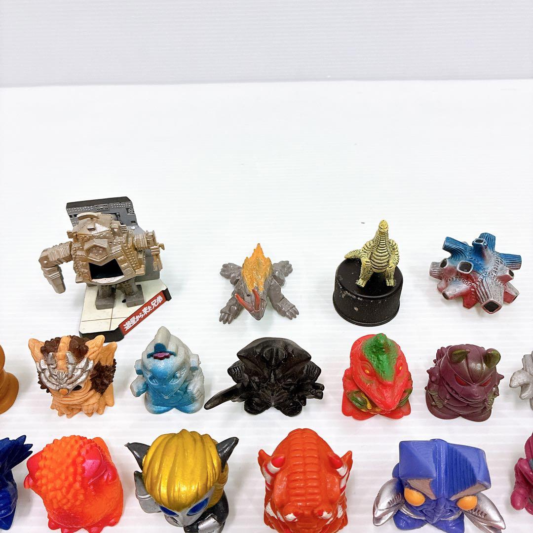 ウルトラ怪獣 指人形 まとめ売り 大量 ソフビ ミニフィギュア等 セット 55体