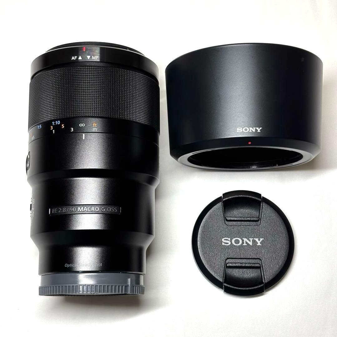 SONY 90mm F2.8 Macro G OSS Eマウント 美品