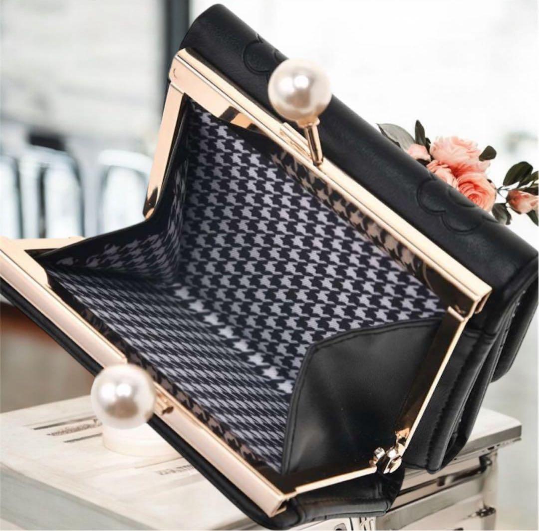 ディズニー×マリークワント♡三つ折り財布＆ファスナー付きパスケースセット新品