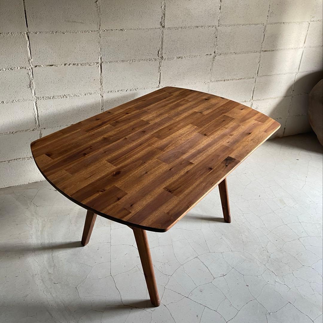 美品　unico ウニコ　SWELLA ダイニングテーブル　棚　リビングテーブル