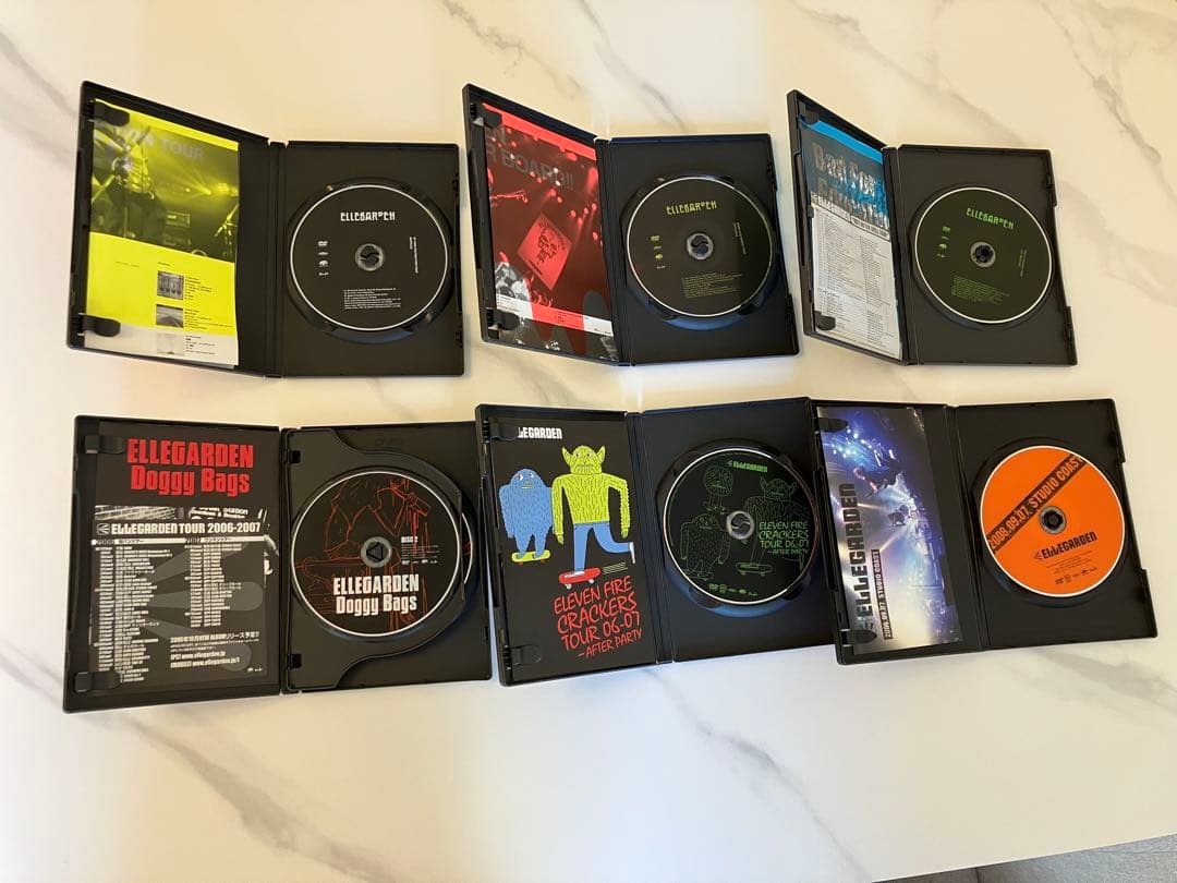 ELLEGARDEN エルレガーデン　DVD6枚セット