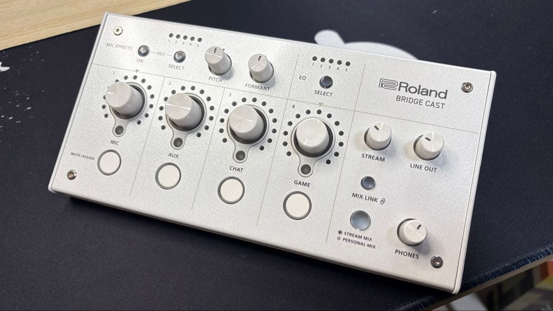 Roland BRIDGE CAST オーディオインターフェイス【未使用に近い】
