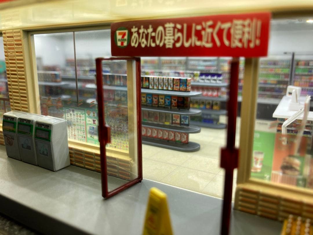 1/64 ジオラマ セブンイレブン コンビニ