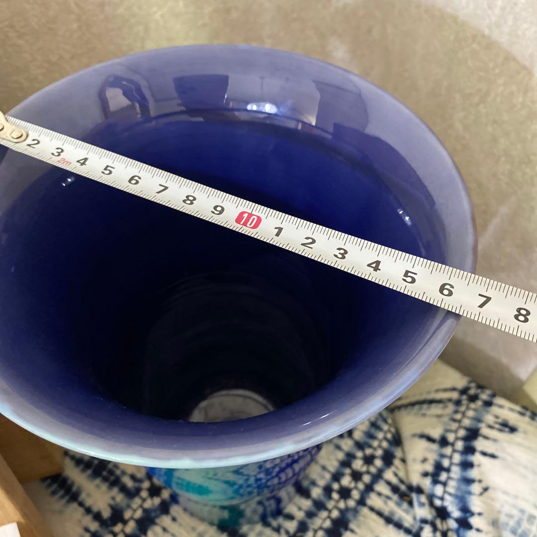 人間国宝　徳田八十吉　正彦銘　花器