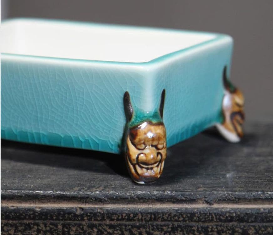 鬼面夜叉馬槽盆 多肉植物鉢 紫砂鉢 盆栽鉢 植木鉢 小品盆栽鉢 大品盆栽鉢