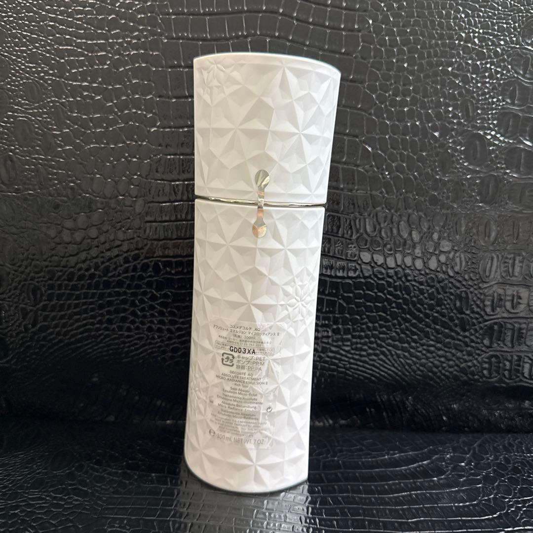 DECORTÉ AQ アブソリュート エマルジョン　マイクロラディアンスII