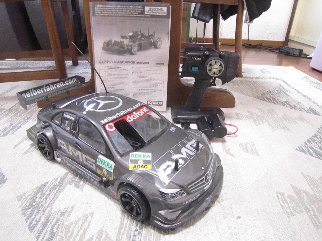 完全動作品 1/10 京商 FW06 GP R/C メルセデスベンツ 2速 送込