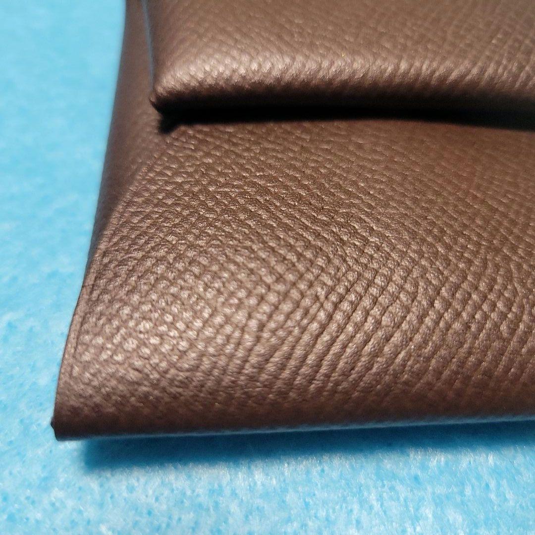 エルメスケース 【新品未使用】バスティア ケース ダークブラウン