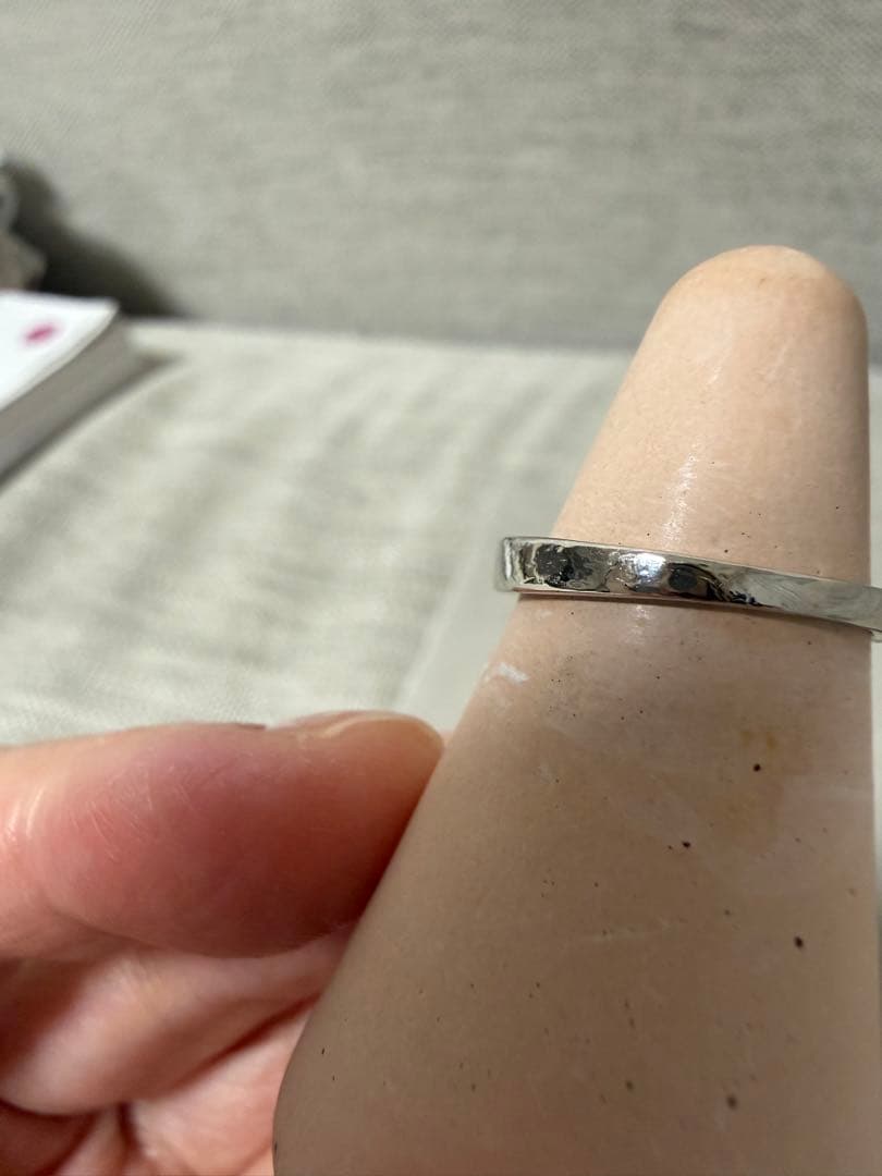 kinoko京セラジュエリー　プラチナハーフエタニティリング