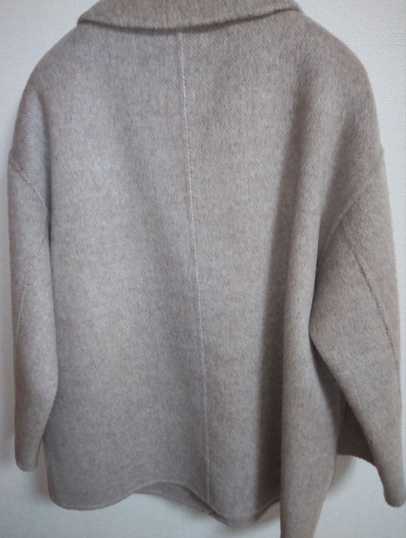 ラビッシュゲート ウールショートコートベージュ