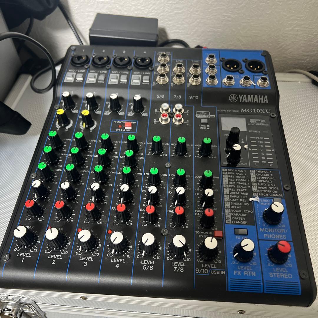 【美品】YAMAHA ミキシングコンソール MG10XU
