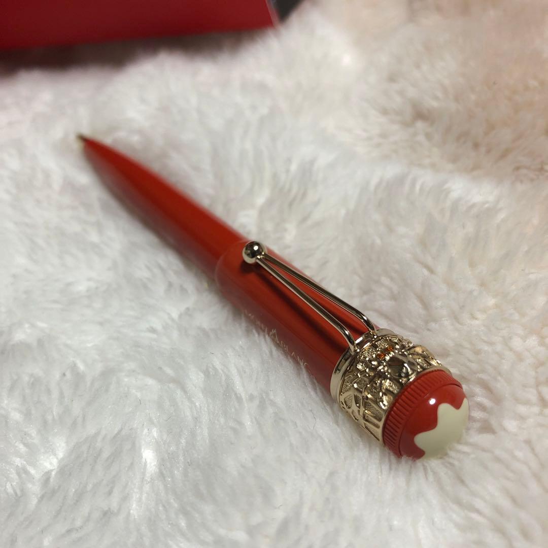 新品未使用 モンブラン ボールペン ヘリテイジコレクション スパイダー コーラル