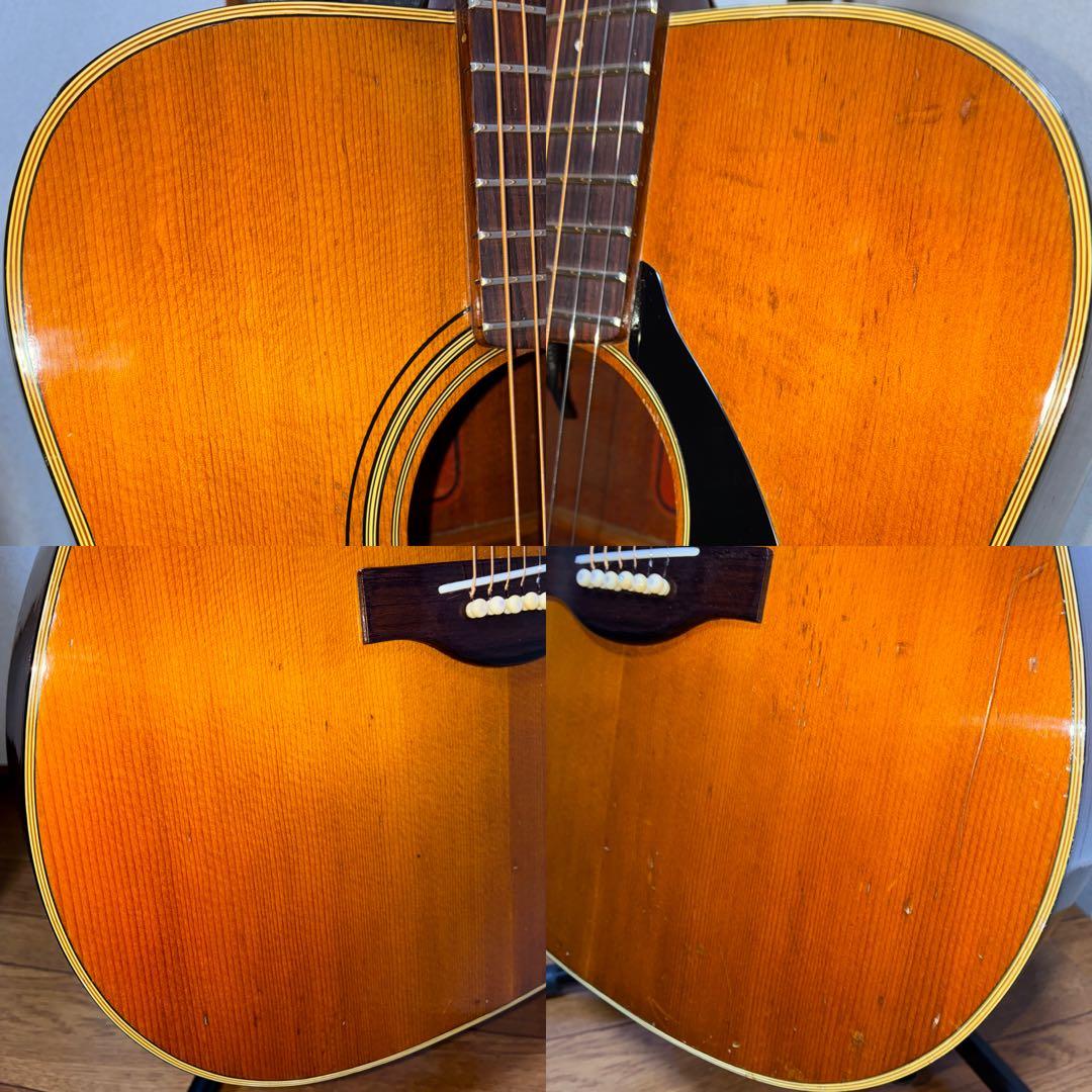 日本製 YAMAHA(ヤマハ)FG-180 赤ラベル エレアコ 純正HC付