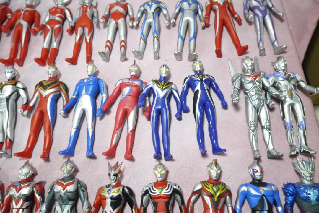 ウルトラヒーローシリーズ800サイズ　新金型ソフビ　48体セット
