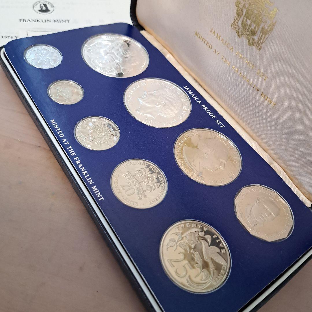 K*N様 1978年度　ジャマイカ公式法貨　プルーフセット　貨幣
