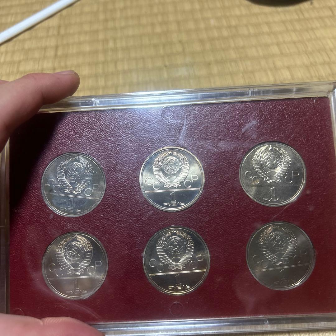 1980年モスクワオリンピック記念6枚セット