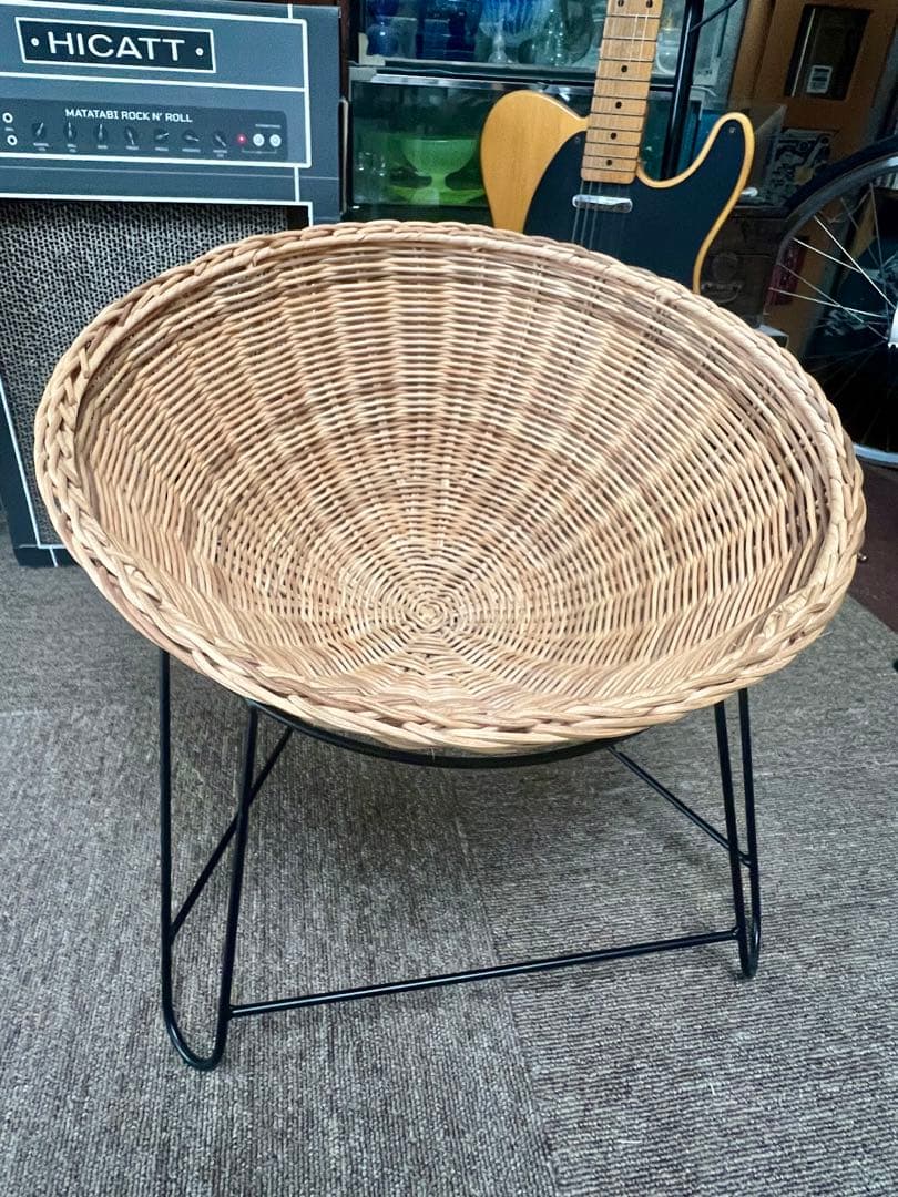 値下げ オルネコ アイアンレッグラタンチェア おまけつき