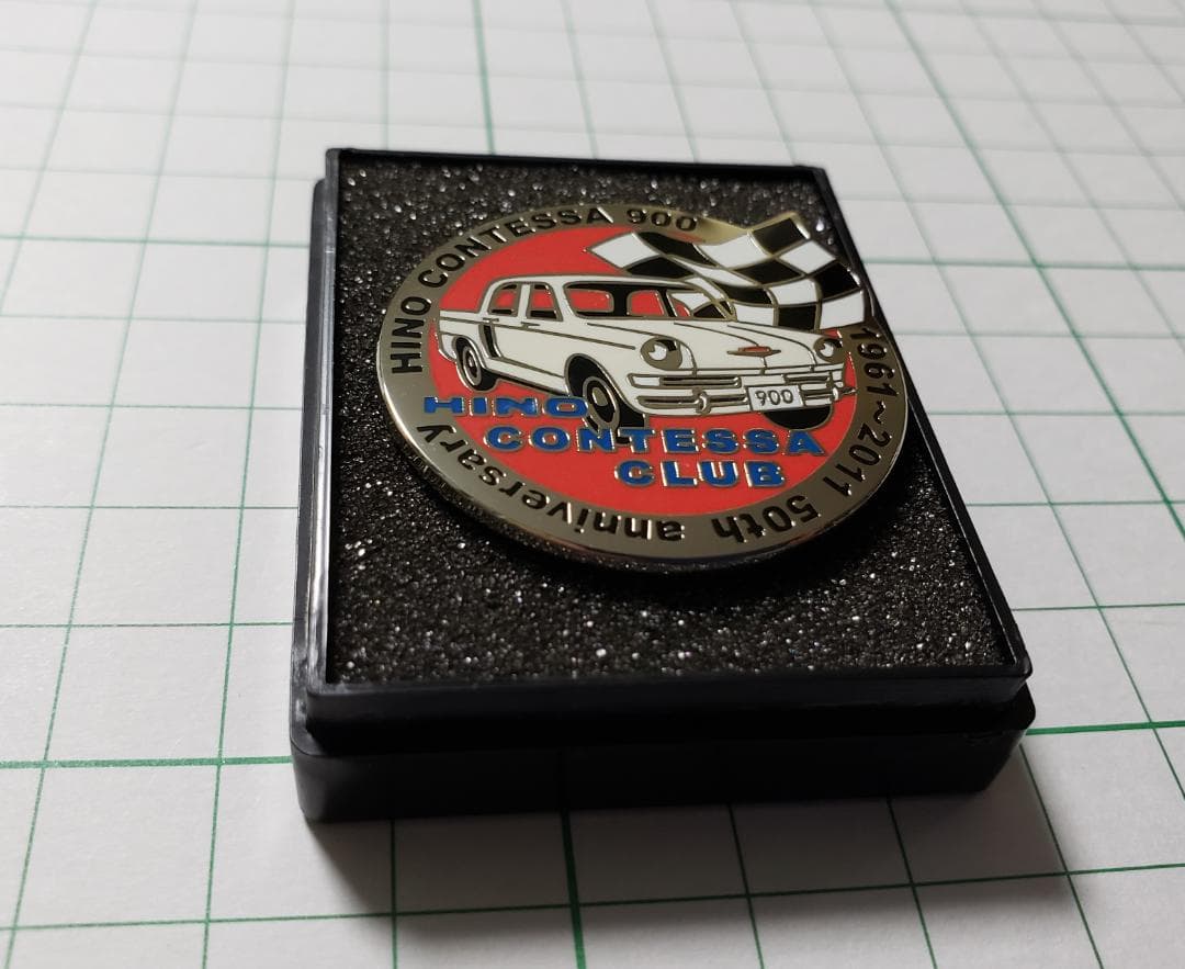 日野コンテッサ　日野コンテッサクラブ バッジ ３種類