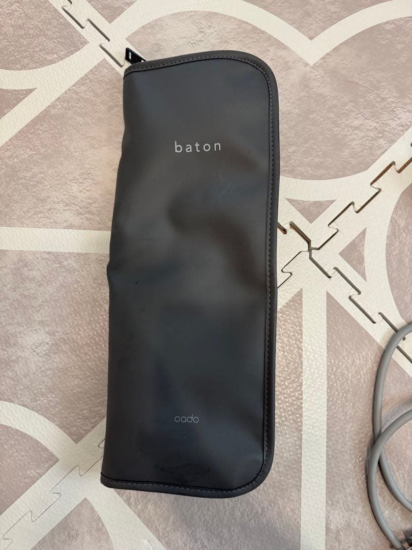美品baton シルバー 収納ケース付き　カドーcado ドライヤー