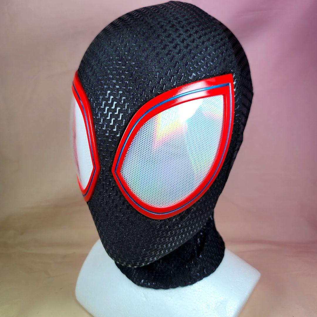 【スパイダーバース】新品 マイルズ モラレス スパイダーマン マスクコスプレ