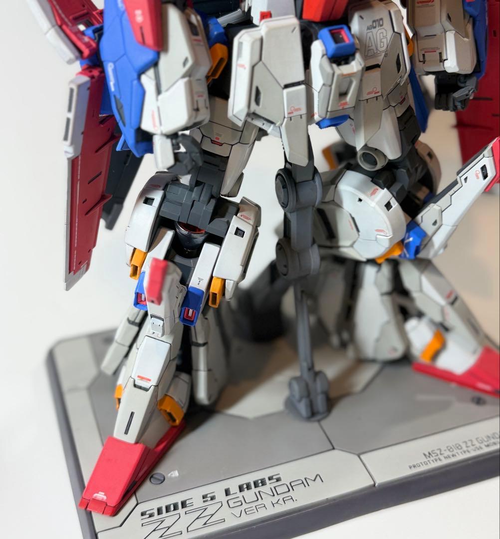 ロボット MG ZZ Gundam Ver.ka resin conversion kit