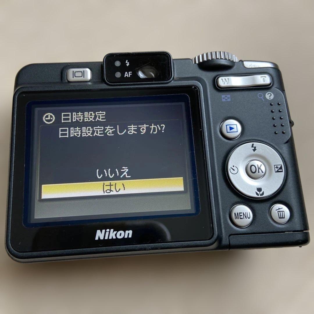 動作確認済Nikon COOLPIX P50 黒　単三電池２本使用