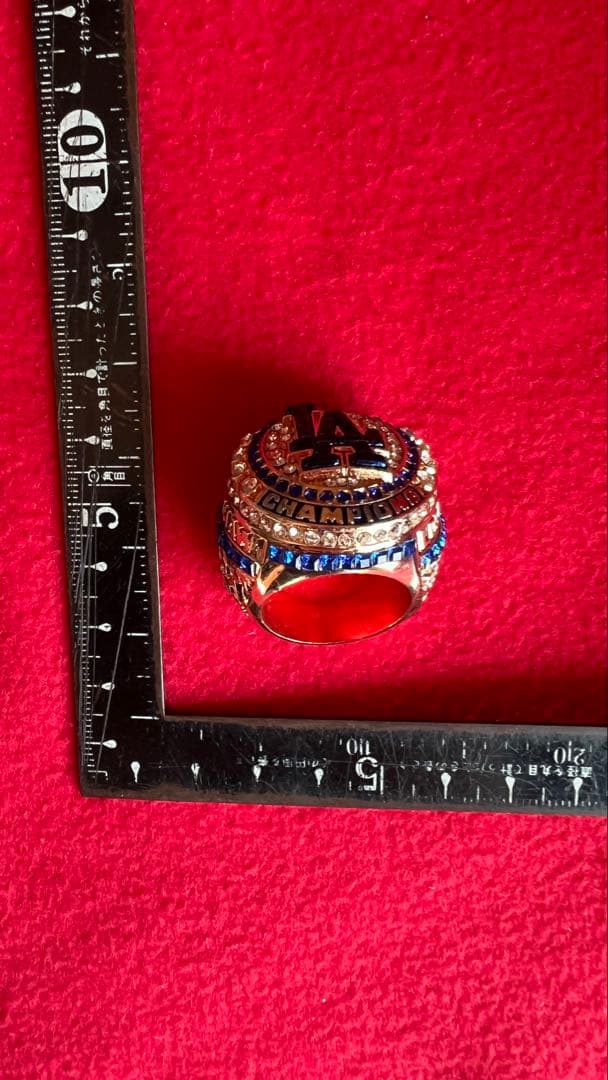 ☆新品☆カーショー　チャンピオンリング　2025年ロサンゼルスにて　未販売品