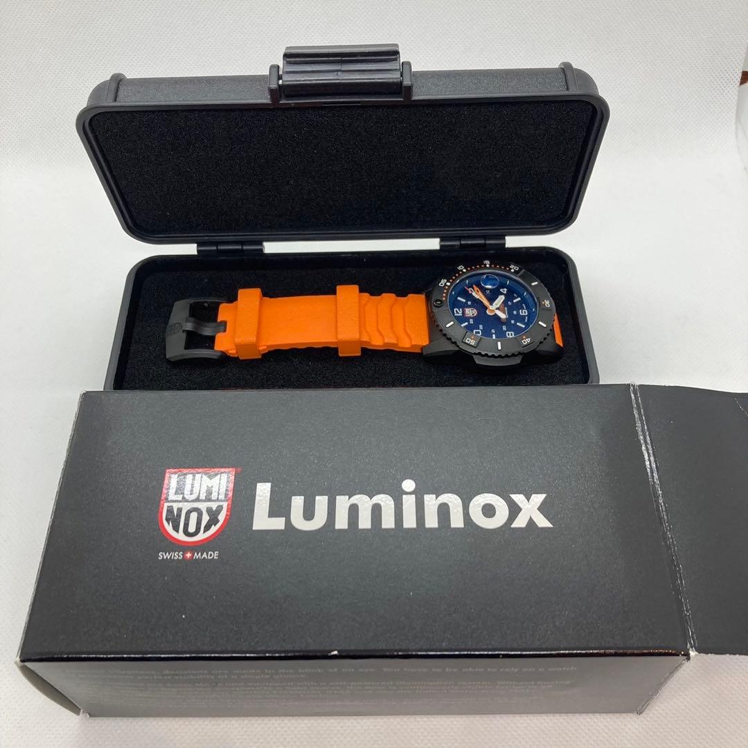 Luminox ルミノックス 稼働 オレンジベルト