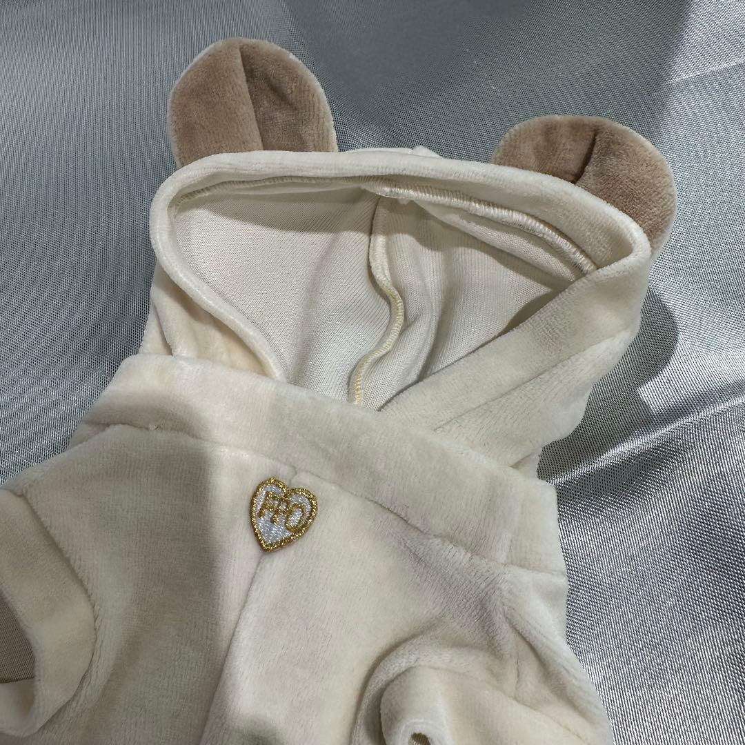 for pets only フォーペッツオンリー　フーディくまウェア　S