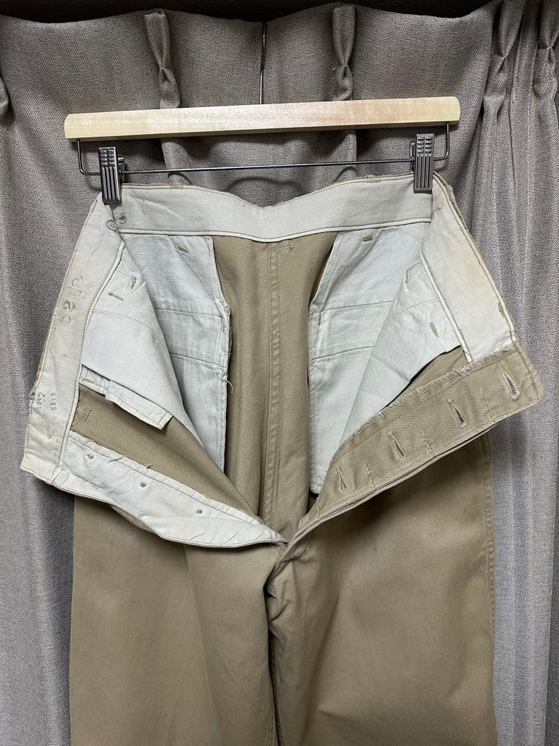 40s U.S.ARMY 45KHAKI アメリカ軍 チノパン 45チノ