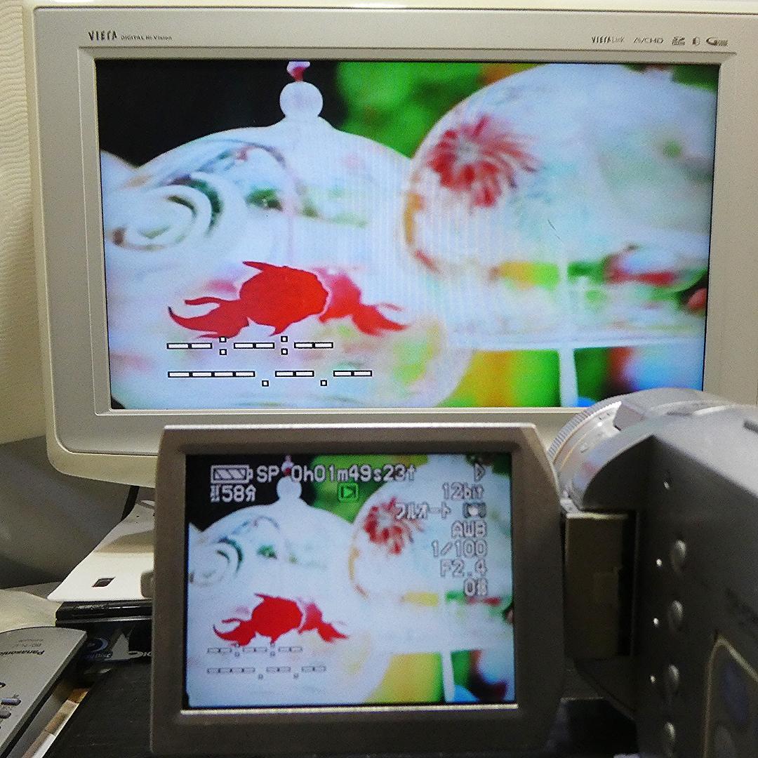 動作良好 パナソニック NV-GS400 MiniDVビデオDVDダビングに最適