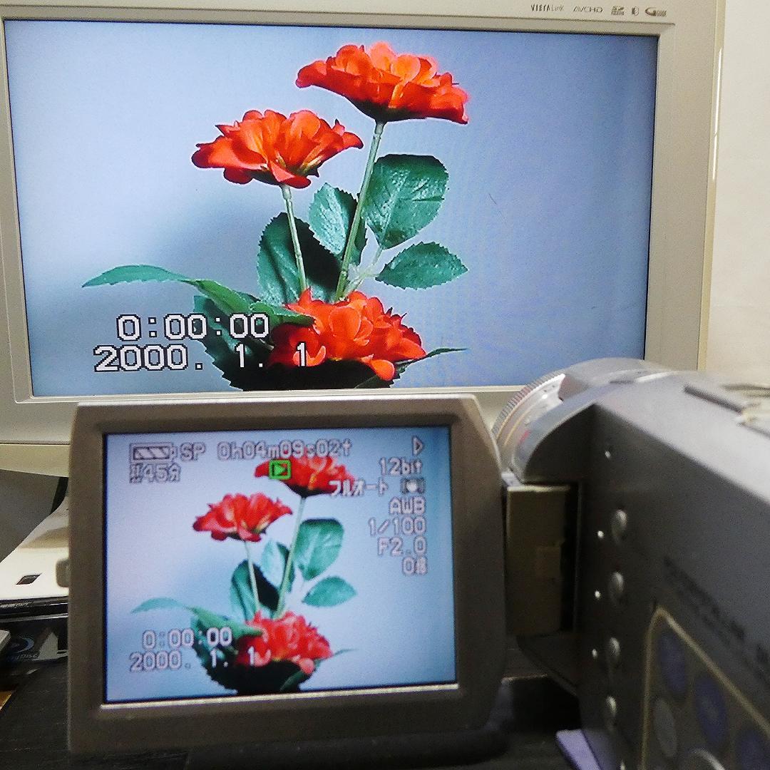 動作良好 パナソニック NV-GS400 MiniDVビデオDVDダビングに最適