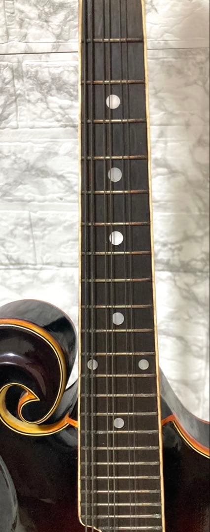 【希少】BlueBell フラットマンドリン 高級 F-15 小坂部氏サインあり