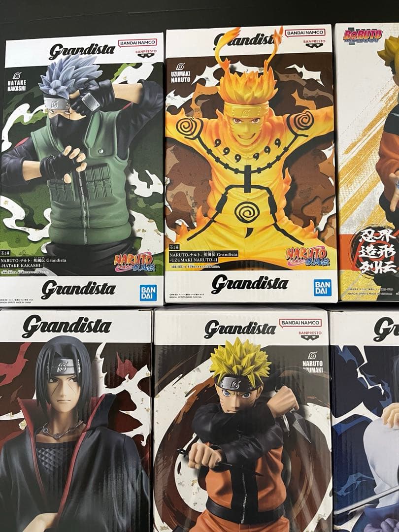 早い者勝ち！ナルト疾風伝Grandista7体セット 新品未使用未開封
