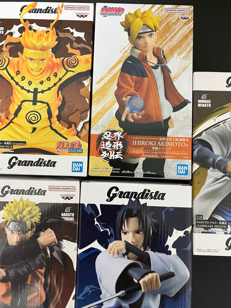 早い者勝ち！ナルト疾風伝Grandista7体セット 新品未使用未開封