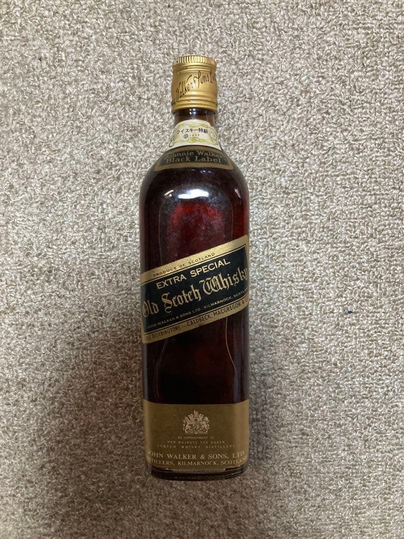 Johnnie Walker Black Label ウイスキー　特級　古酒