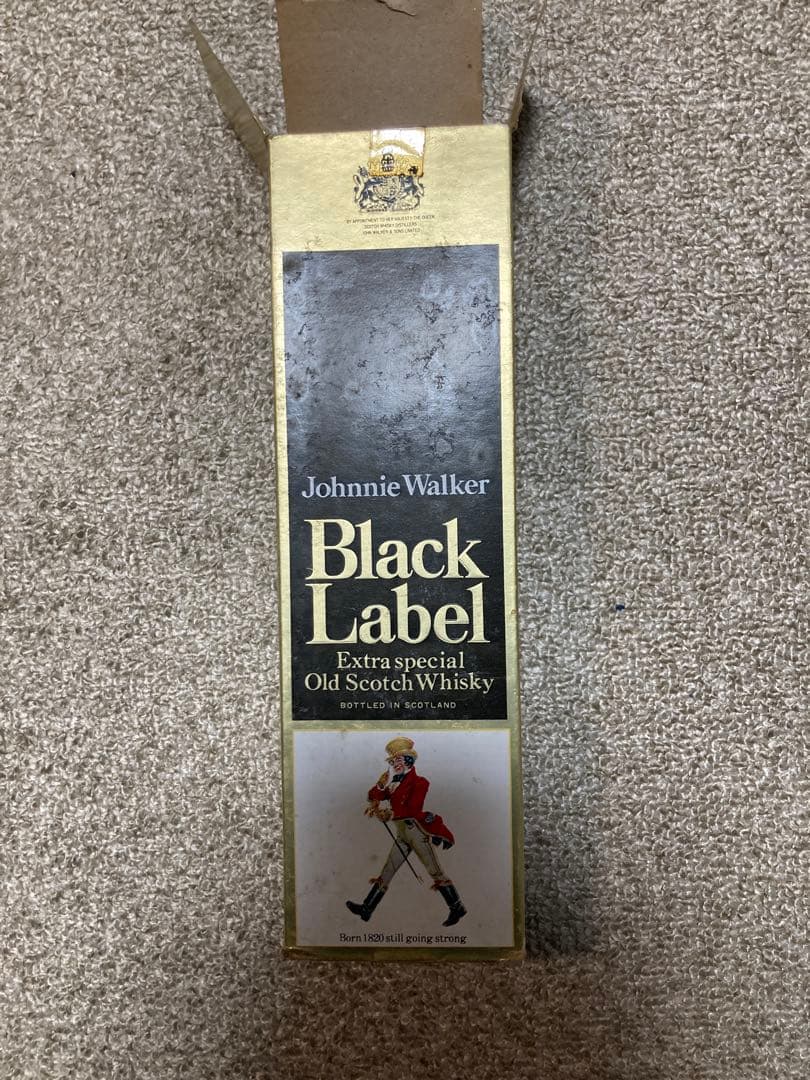 Johnnie Walker Black Label ウイスキー　特級　古酒