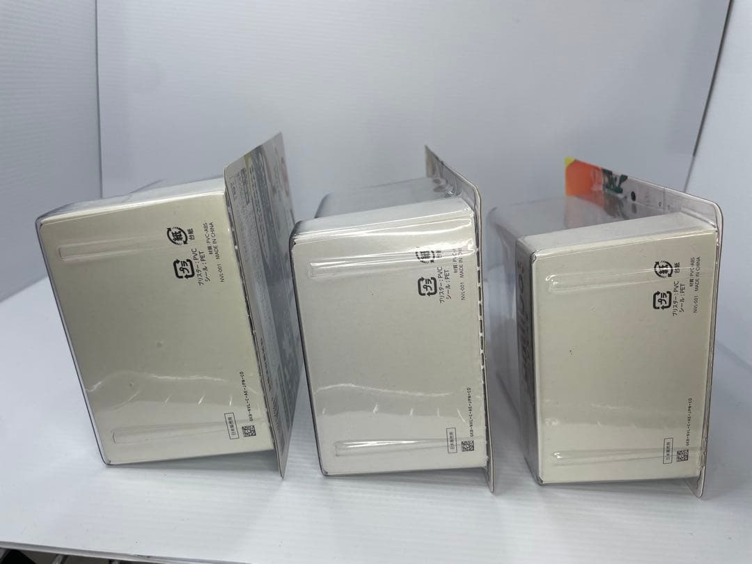 amiibo ガールライムグリーン　ボーイパープル　イカオレンジ　未開封　あつ森