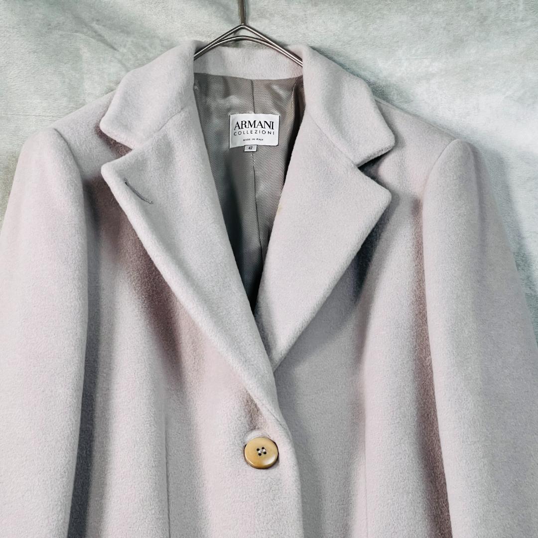 合馬公式アカウント1専用　コート 現行 アンゴラ カシミア L 着丈103