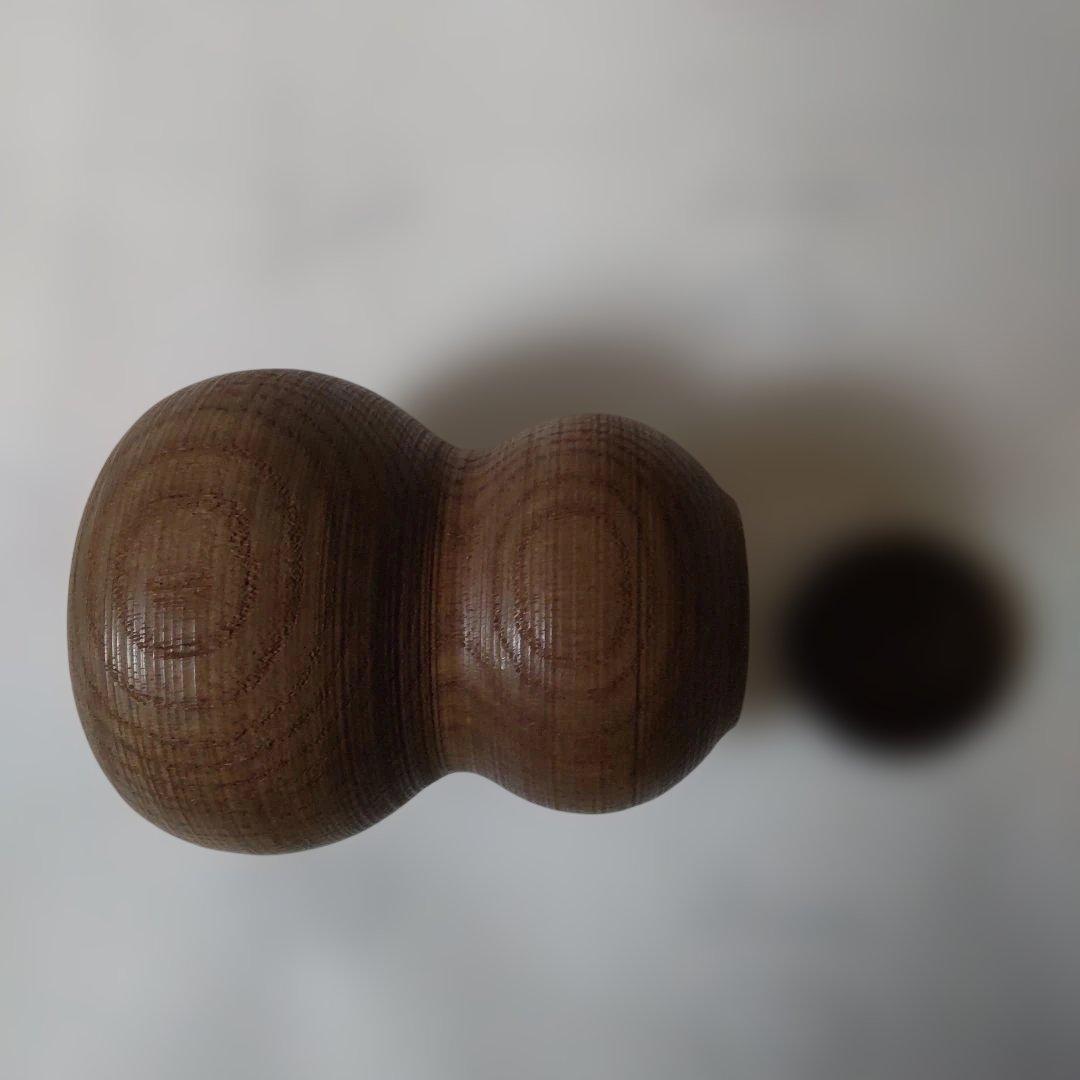 佐藤豊樵 作 槐 喜寿瓢茶器 好 仙恭 天然木 棗 共箱 茶器 茶道具 美品