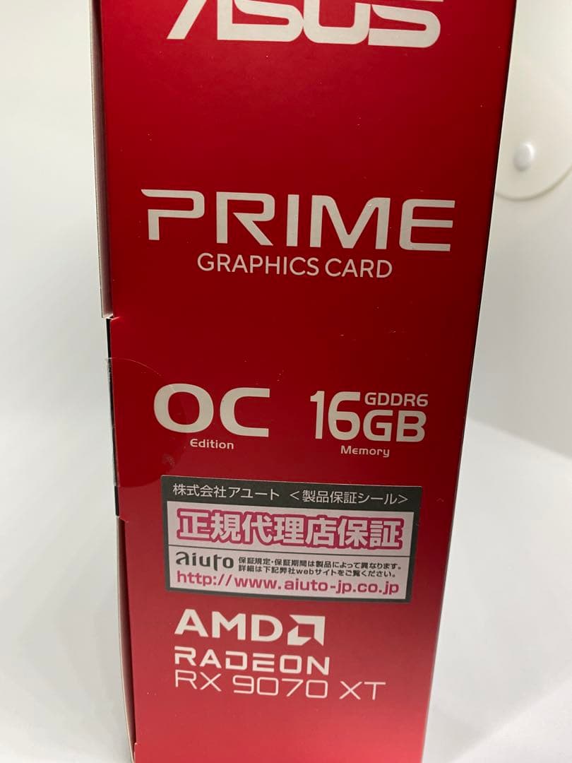 【新品】ASUS Radeon RX 9070 XT OC 最終値下げ10/15