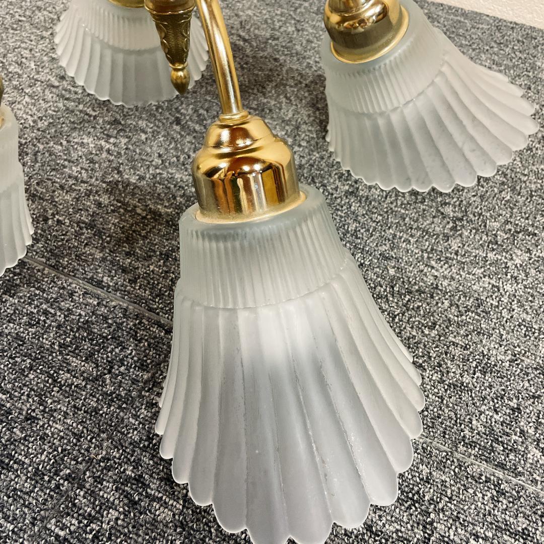 【希少】ナショナル　LB57468T シャンデリア 4灯　ヴィンテージ　レトロ