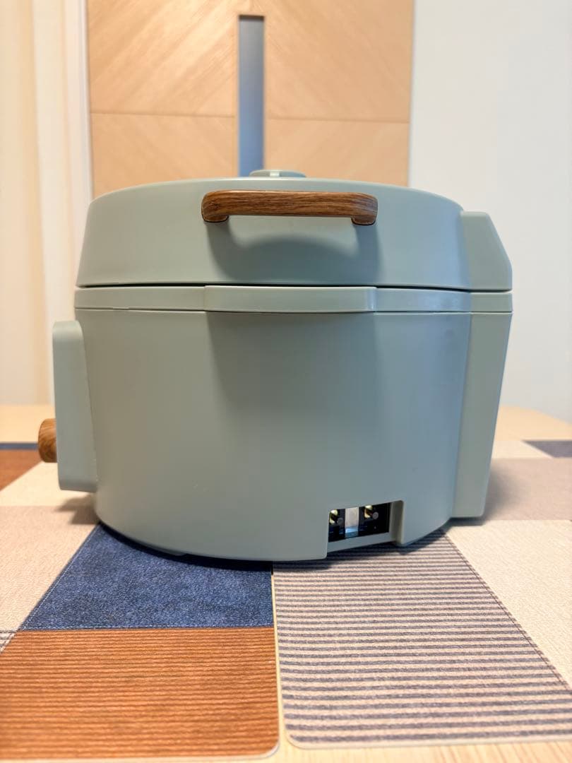 IRIS OHYAMA 電気圧力鍋 ピスタチオグリーン 3L