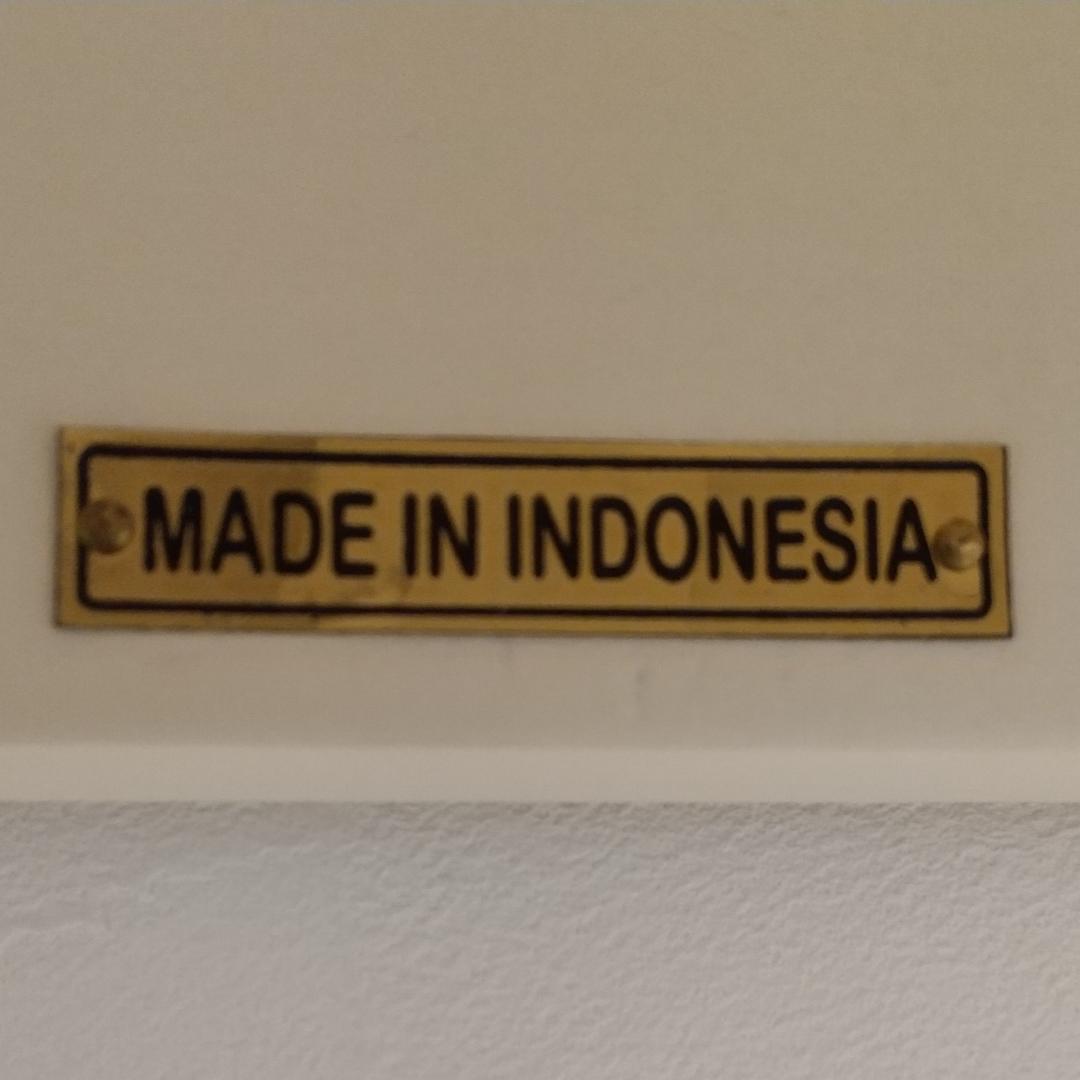 猫脚テーブル/コンソールテーブル/ロココ調/半円/木製/インドネシア製/姫系