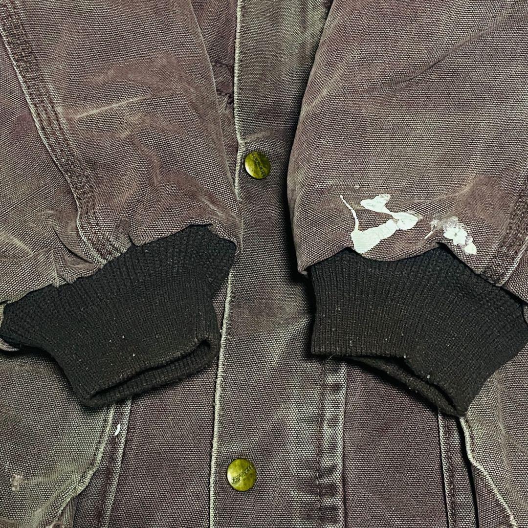 カーハート　carhartt ダックワーク　ジャケット　襟コーデュロイ