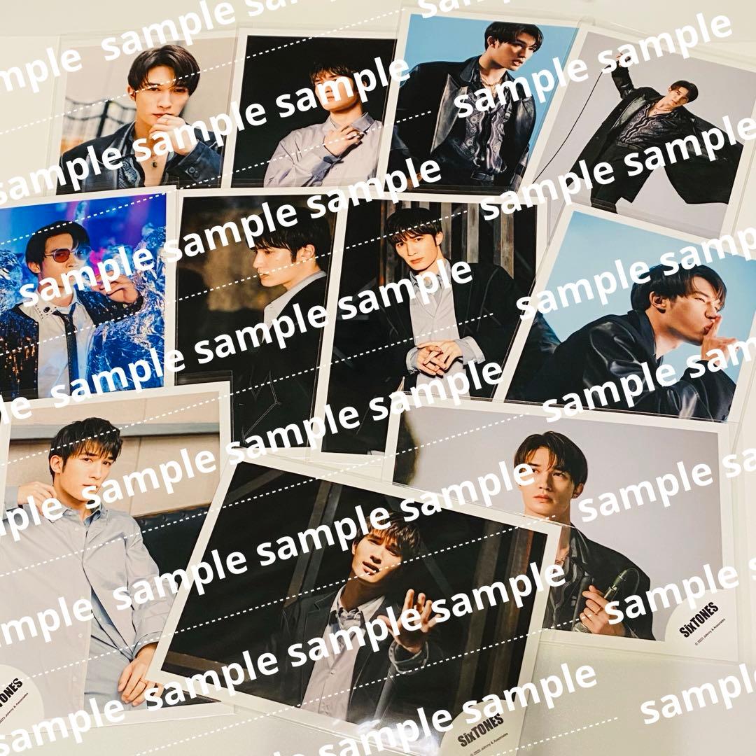 声 SixTONES 公式写真 ジェシー 京本大我 松村北斗 髙地優吾 田中樹