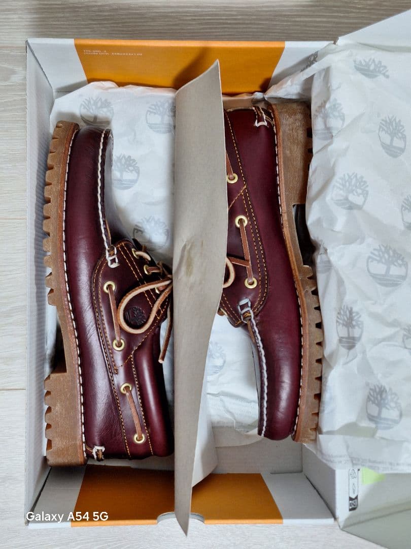 【新品】【未使用】26cm ティンバーランド 3eye クラシックラグ モカシン