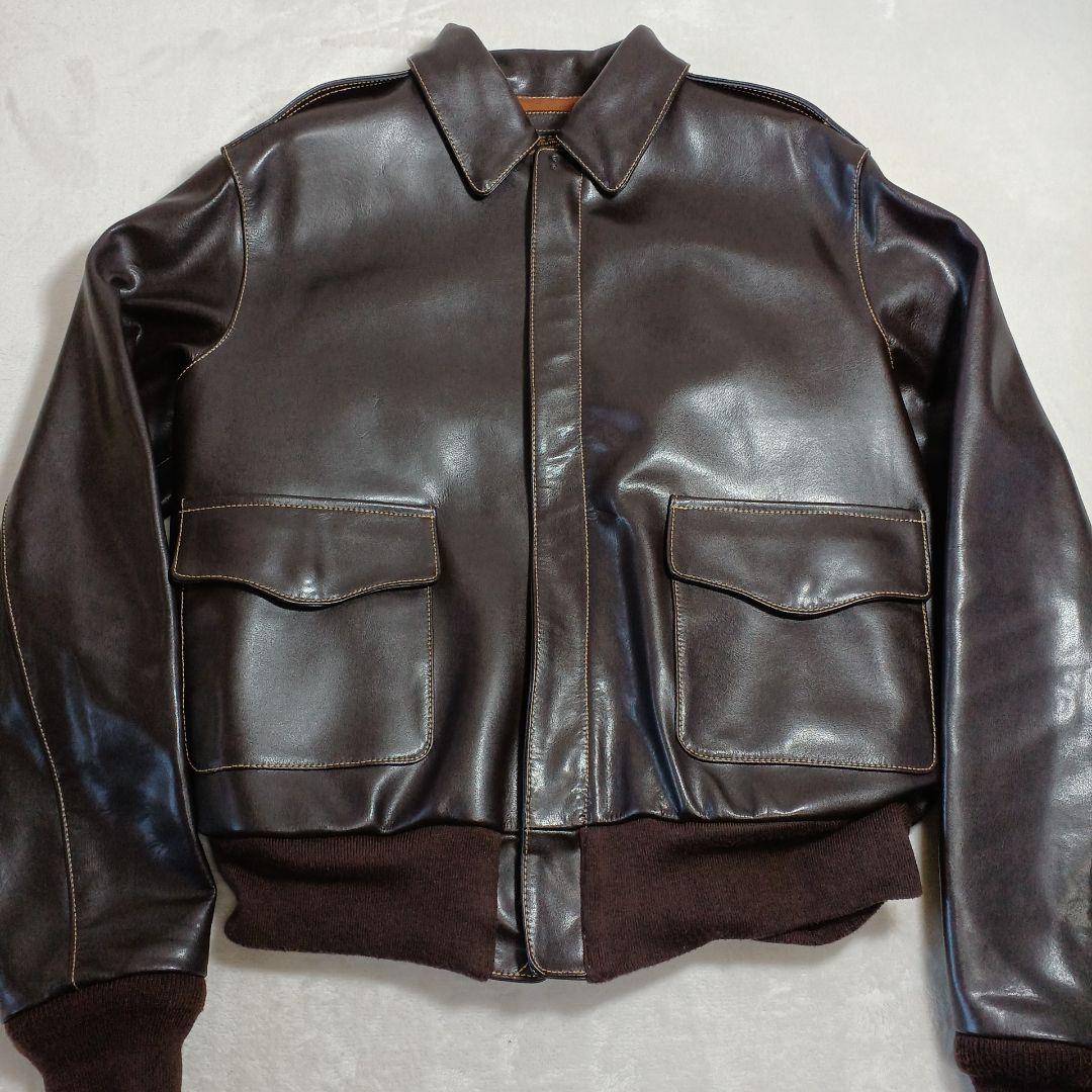 中田商店 モーガンメンフェスベル　A-2 フライトジャケット 焦茶　サイズ40