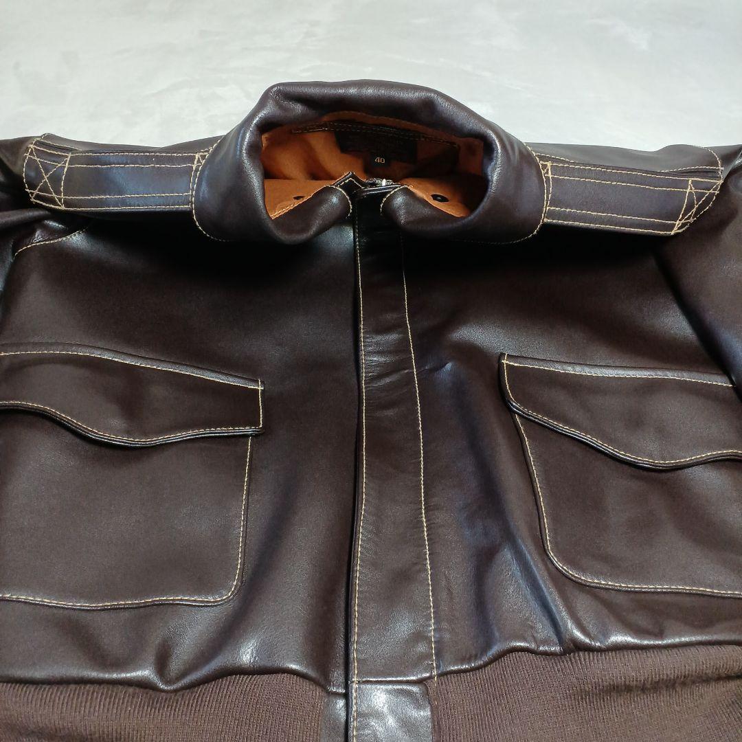 中田商店 モーガンメンフェスベル　A-2 フライトジャケット 焦茶　サイズ40