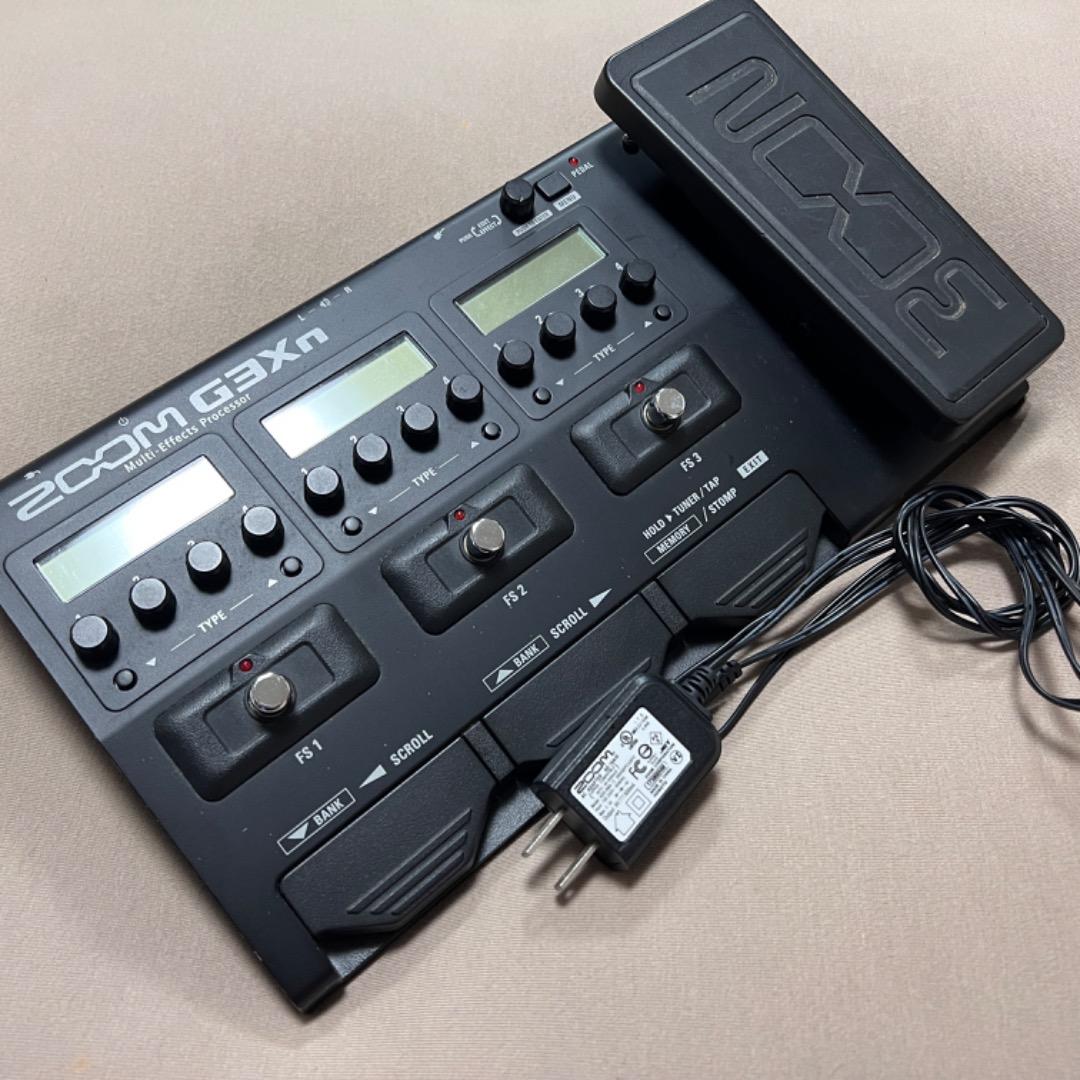 ZOOM G3Xn マルチエフェクター ACアダプター 外箱 セット